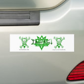 DevilFistのバンパーステッカー バンパーステッカー (車上)