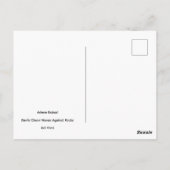 Devils Churn Waves Against Rocks,  ポストカード (裏面)