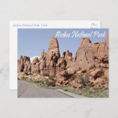 Devil's Garden Arches National Park, Utah - USA ポストカード (正面/裏面)