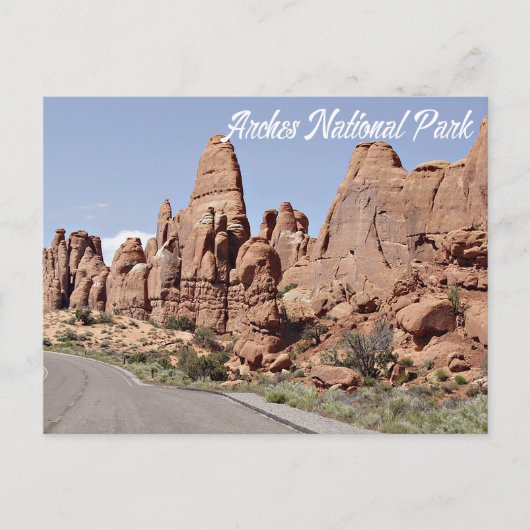 Devil's Garden Arches National Park, Utah - USA ポストカード (正面)