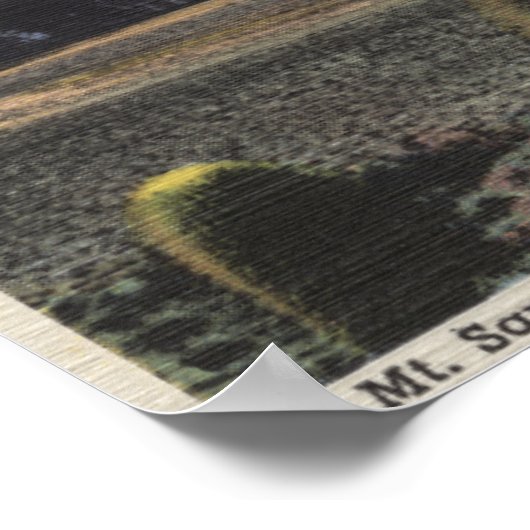 Devil's Garden View of San Jacinto # 2 ポスター (角)