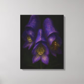 Devil's Helmet: Toxic Elegance Impressionist Art キャンバスプリント (正面)