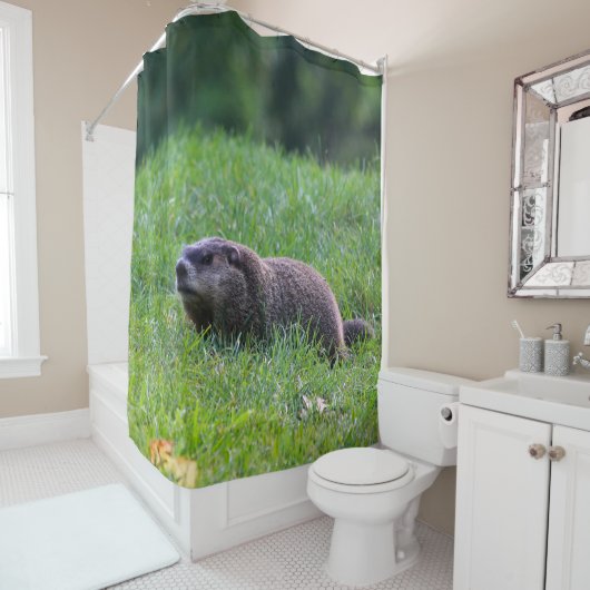 Devils Hole Digger シャワーカーテン (インサイチュ)