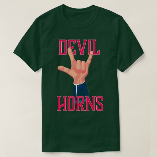 Devils Horn Tシャツ (デザイン正面)