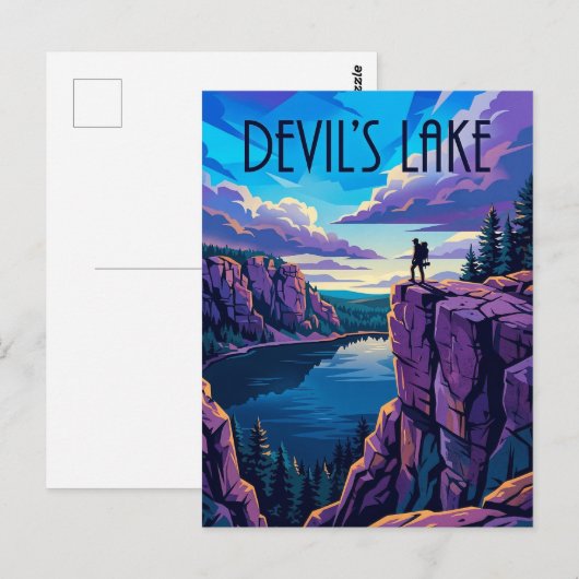 Devil's Lake ポストカード (正面/裏面)