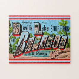 Devil's Lake Baraboo WI 11x14 ジグソーパズル