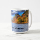 Devil's Lake, Wisconsin コーヒーマグカップ (正面右)