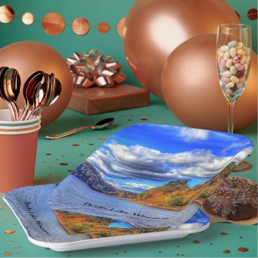 Devil's Lake, Wisconsin ペーパープレート (複数)