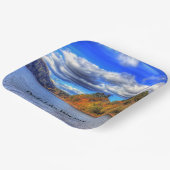 Devil's Lake, Wisconsin ペーパープレート (傾斜あり)