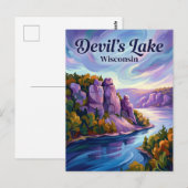 Devil's Lake Wisconsin ポストカード (正面/裏面)