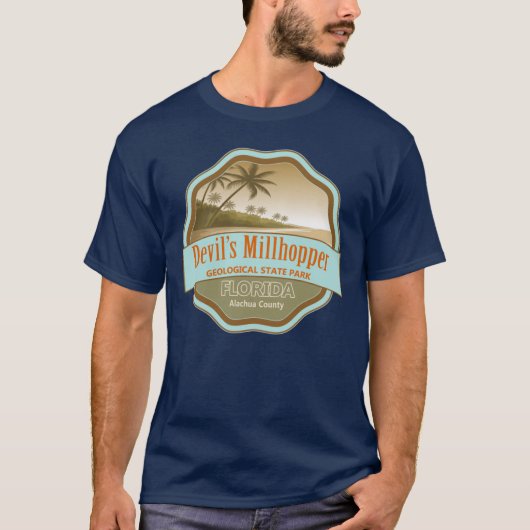 Devils Millhopper Geological State Park Alachua Co Tシャツ (正面)