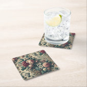 Devils of Dandy – Gothic Victorian スクエアペーパーコースター (インサイチュ)