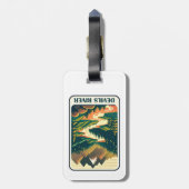 Devils River Texas Colors ラゲッジタグ (裏面縦)