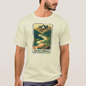 Devils River Texas Colors Tシャツ (正面)