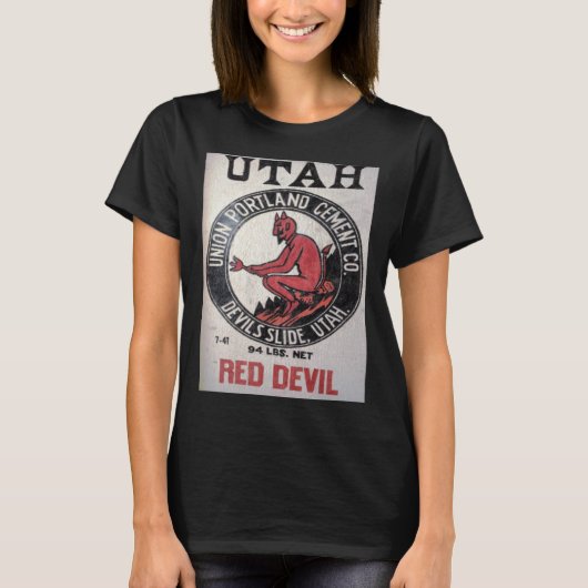 Devils Slide Utah Cement Plant Tシャツ (正面)
