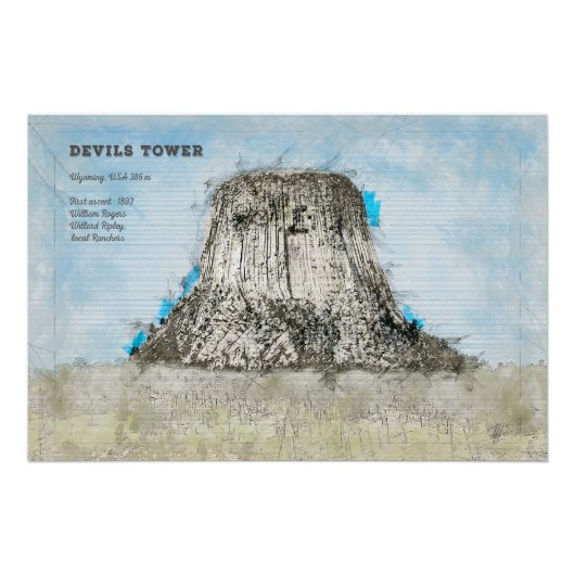 Devils Tower ポスター (正面)