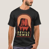Devils Tower WY National Monument Tシャツ (正面)