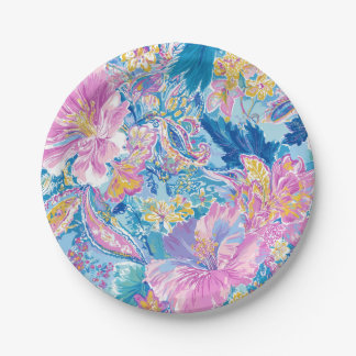Devina Lily - Anemone Collette Party Plates ペーパープレート