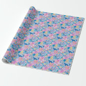 Devina Lily - Anenome Collette Wrapping Paper ラッピングペーパー (アンロールド)