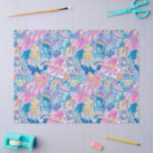 Devina Lily - Anenome Collette Wrapping Paper 薄葉紙 (クラフト)