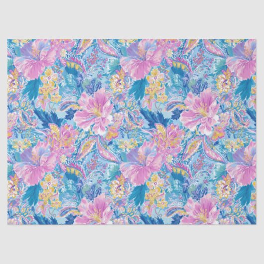 Devina Lily - Anenome Collette Wrapping Paper 薄葉紙 (正面)