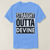 Devine Name Straight Outta Devine Tシャツ (デザイン正面)