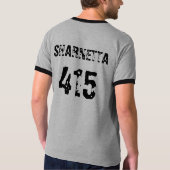 deviney Sharnetta 415 Tシャツ (裏面)