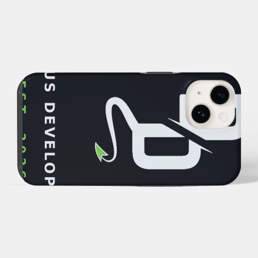 Devious Developments - 設立2026年 Phone Case iPhoneケース (裏面横)