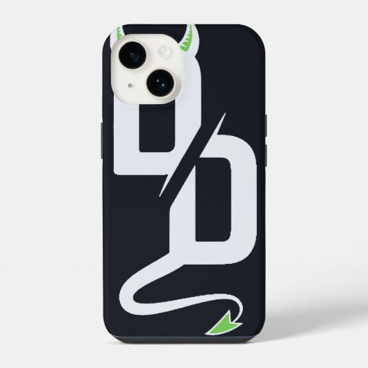 Devious Developments DD モノグラム Phone Case iPhoneケース (裏面)