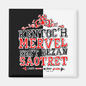 Devise de la Bretagne マグネット (正面)