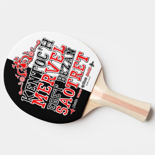 Devise de la Bretagne 卓球ラケット (横)