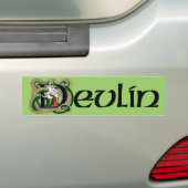 Devlin Celtic Dragon Bumperステッカー バンパーステッカー (車上)