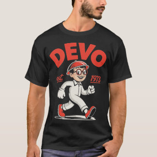 Devo est 1973 tシャツ