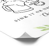 DEVONおしゃぶりビアポンのポスター ポスター (角)