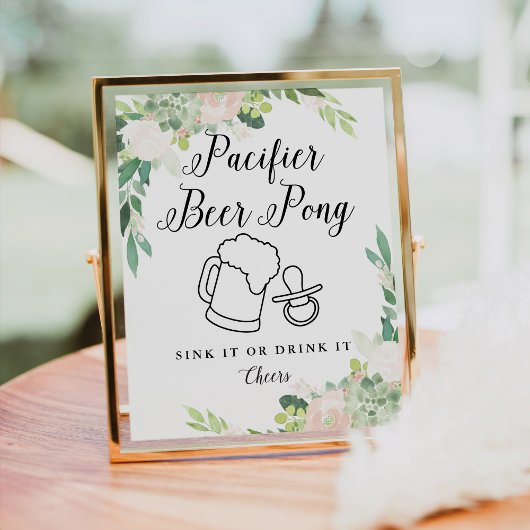 DEVONおしゃぶりビアポンのポスター ポスター