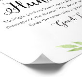 DEVONおしゃぶり狩りベビーシャワーゲームサイン ポスター (角)