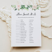 DEVONどのように甘いキャンディバーベビーゲームカード 招待状