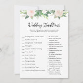 DEVONの結婚伝統ブライダルシャワーゲーム 招待状 (正面)