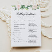 DEVONの結婚伝統ブライダルシャワーゲーム 招待状