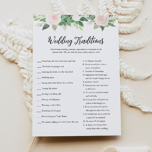 DEVONの結婚伝統ブライダルシャワーゲーム 招待状