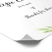 DEVONレシピカードのサイン離れ – お使いのレシピ ポスター (角)