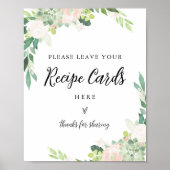 DEVONレシピカードのサイン離れ – お使いのレシピ ポスター (正面)