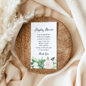 DEVON多糖赤面フローラ表示シャワーカード エンクロージャーカード