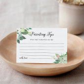 DEVON子育てのヒント赤ちゃんシャワーアドバイスカード エンクロージャーカード