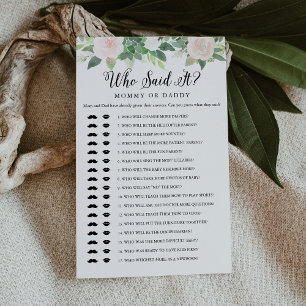 DEVON誰が言ったのママのパパベビーゲームカード