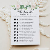 DEVON誰が言ったのママのパパベビーゲームカード 招待状