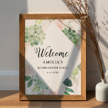 DEVON Greeneryバチェロレッテへようこそ18x24 ポスター<br><div class="desc">デボン・コレクション素晴らしは、繊細な水色の多肉植物、葉、赤面花模様の自然の美しいを完璧に捉えるデザインのセットである。緑と赤面の柔らかく繊細な色合いは、穏やかでロマンチックな雰囲気を加え、水彩花模様と緑の複雑な詳細は、視覚的な関心の目を引く要素を提供する。これらの絶妙な要素は調和して融合し、魅惑的なオアシス型枠。</div>
