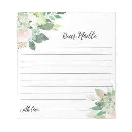 DEVON Greenery Time Capsule Starベビーシャワー ノートパッド