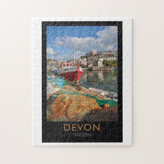 Devon Railway Poster ジグソーパズル (縦)