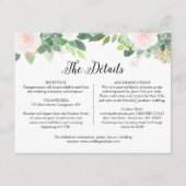 DEVON Succulentの結婚詳細エンクロージャカード エンクロージャーカード (正面)